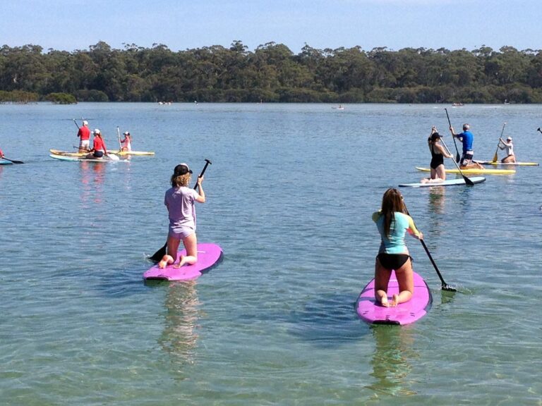 Calm waters of Narrawallee Inlet